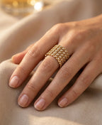 Golden Cuff Ring