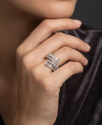 SS Silver Crown Ring