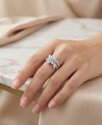 SS Silver Flower Ring