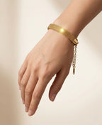 SS THICK CHAIN BRACELET