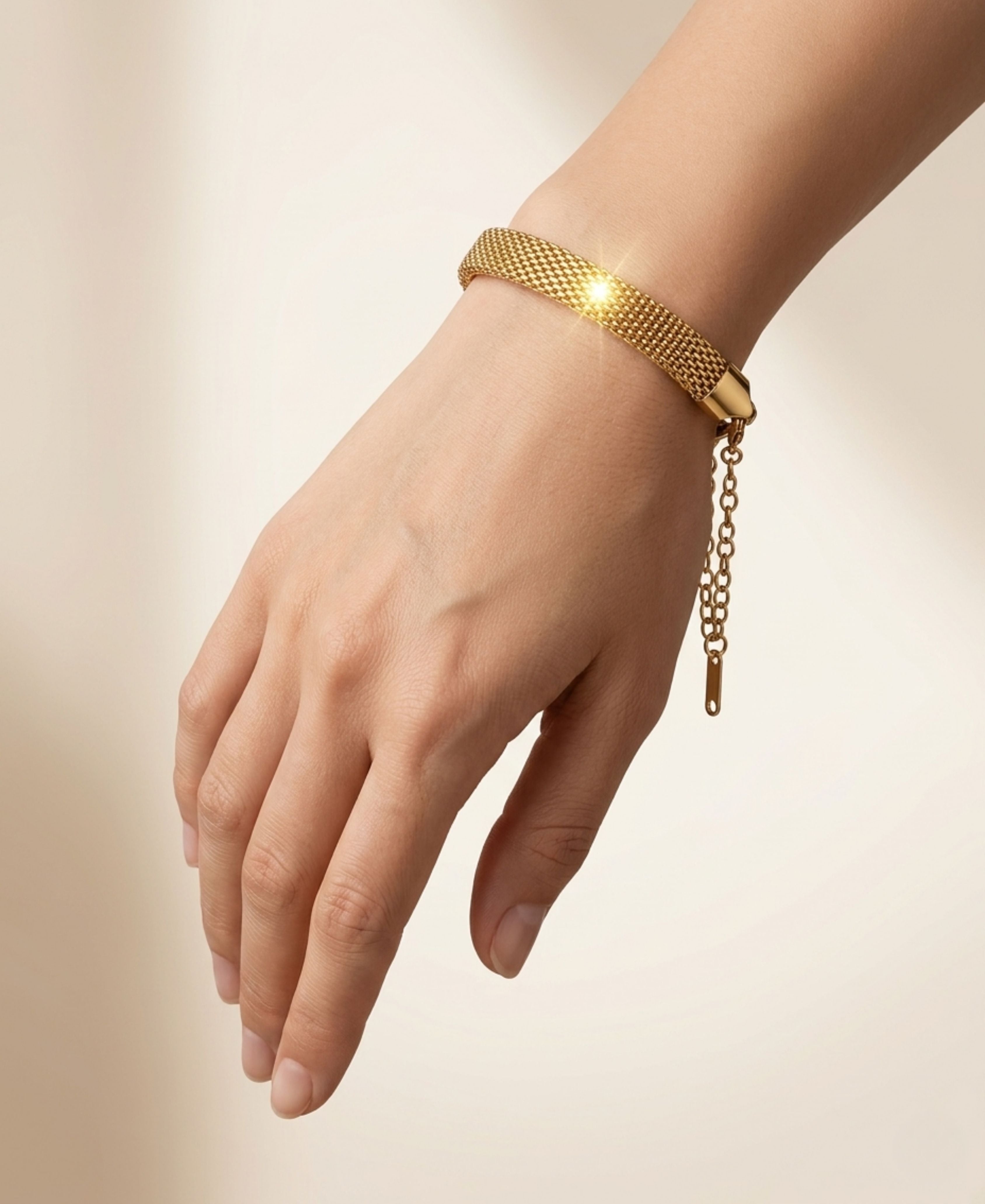 SS THICK CHAIN BRACELET