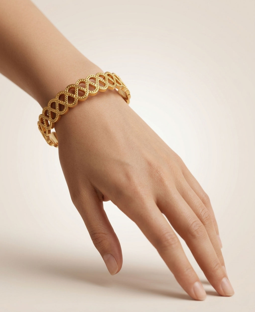 SS Zig Zag Cuff