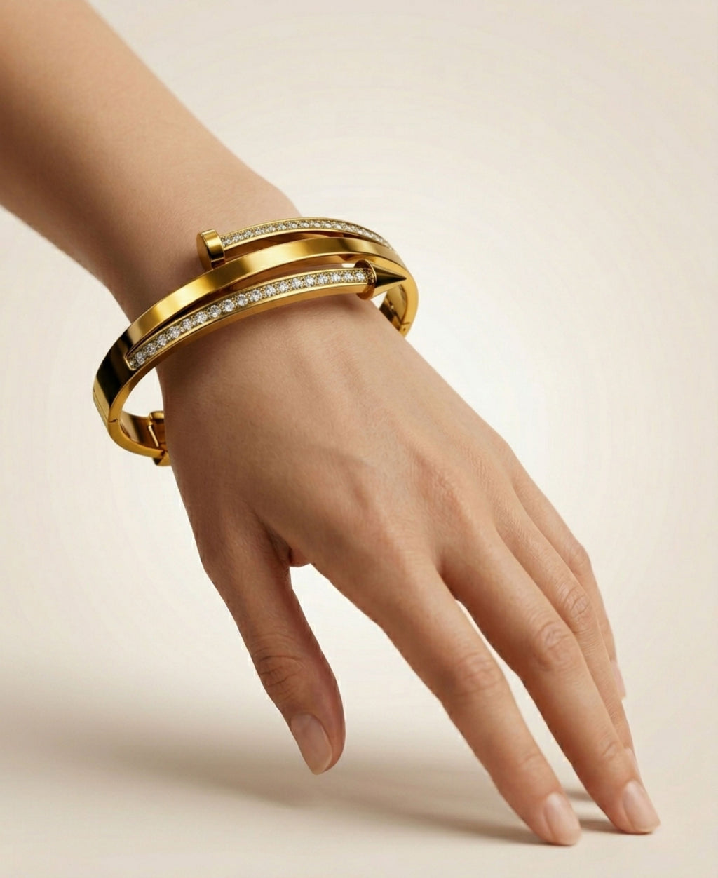 SS Nail Inspired cuff
