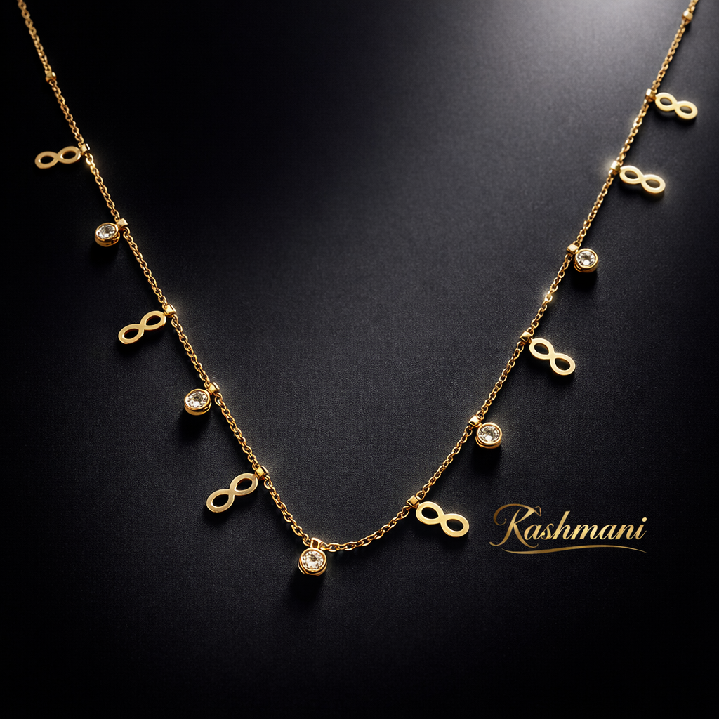 SS INFINITY CHARM NECKLACE