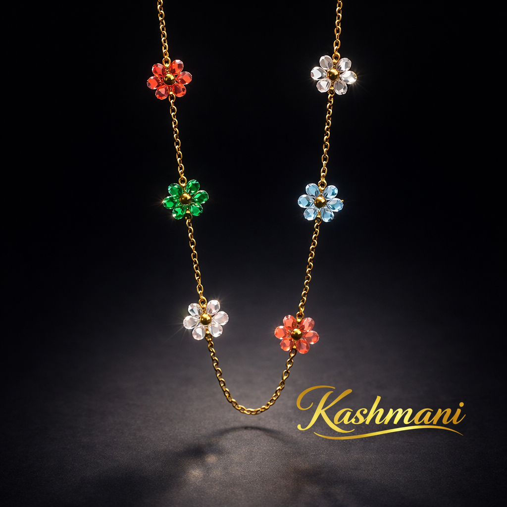 SS FLOWER NECKLACE