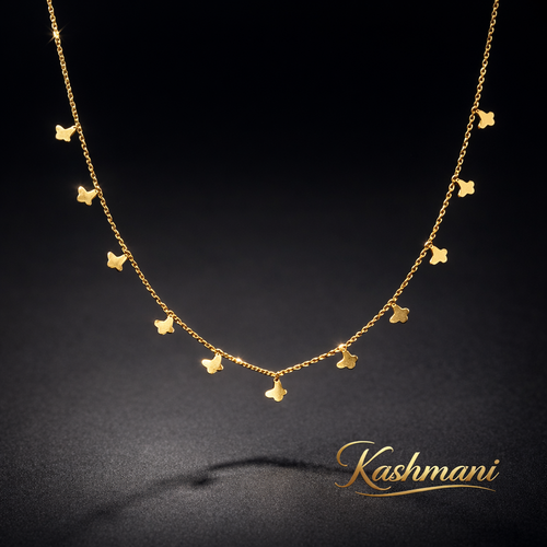 SS BUTTERFLY CHARM NECKLACE