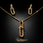 SS TURKISH GOLD NECKLACE SET