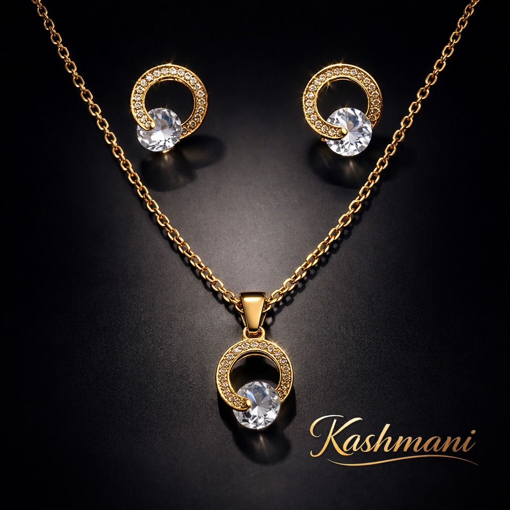 SS ARABIC GOLD NECKLACE SET