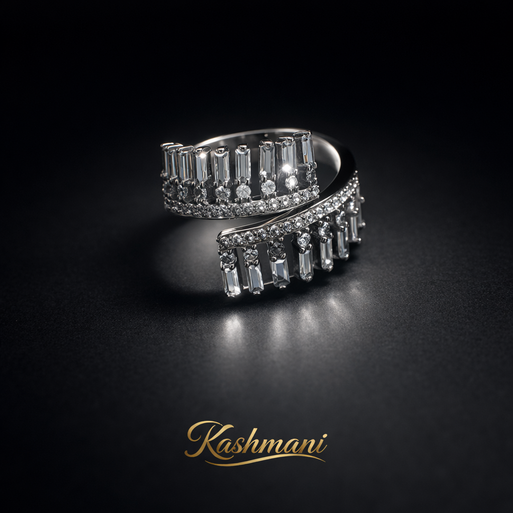 SS Silver Crown Ring
