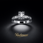 SS Silver Diamond Ring