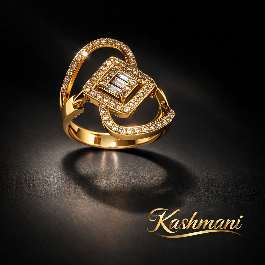 SS Eligant Gold Ring