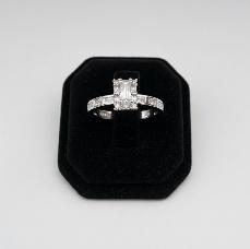 SS Silver Diamond Ring