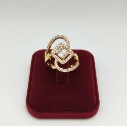 SS Eligant Gold Ring